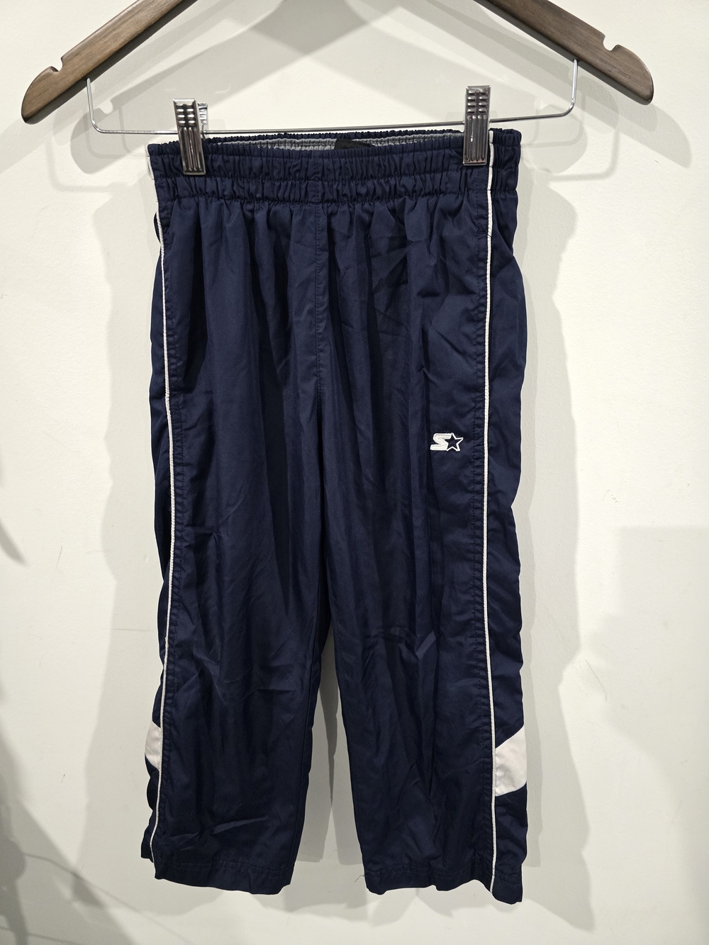 Vintage STARTER Navy Jogger Pants with White Trim